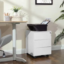 Caisson de bureau mobile GARDO LUX 390 / Blanc