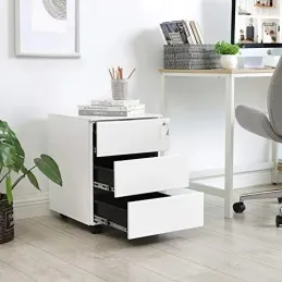 Caisson de bureau mobile GARDO LUX 390 / Blanc