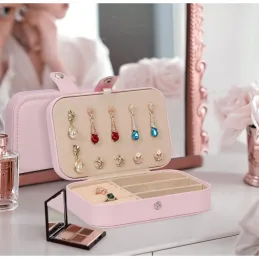 Coffret à bijoux de voyage SELENA / Rose