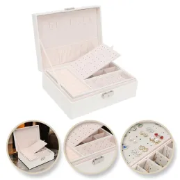 Boîte à bijoux élégante SELIA / Blanche