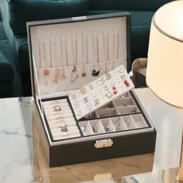 Élégante boîte à bijoux SELIA / Noire