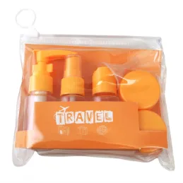 Set de voyage de récipients et flacons cosmétiques HOLIDAY / Orange