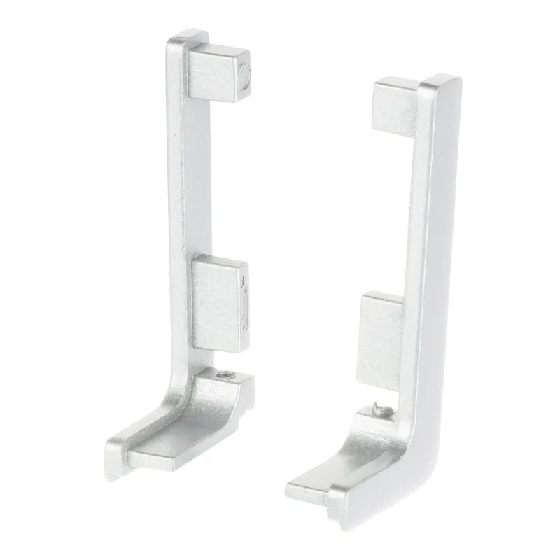 Kit d’embouts en aluminium pour profilés GOLIAN - L / Aluminium