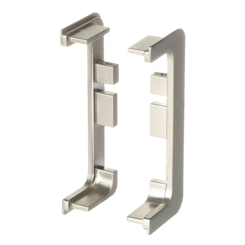 Ensemble d’embouts en aluminium pour profilés GOLIAN - C / Acier inoxydable