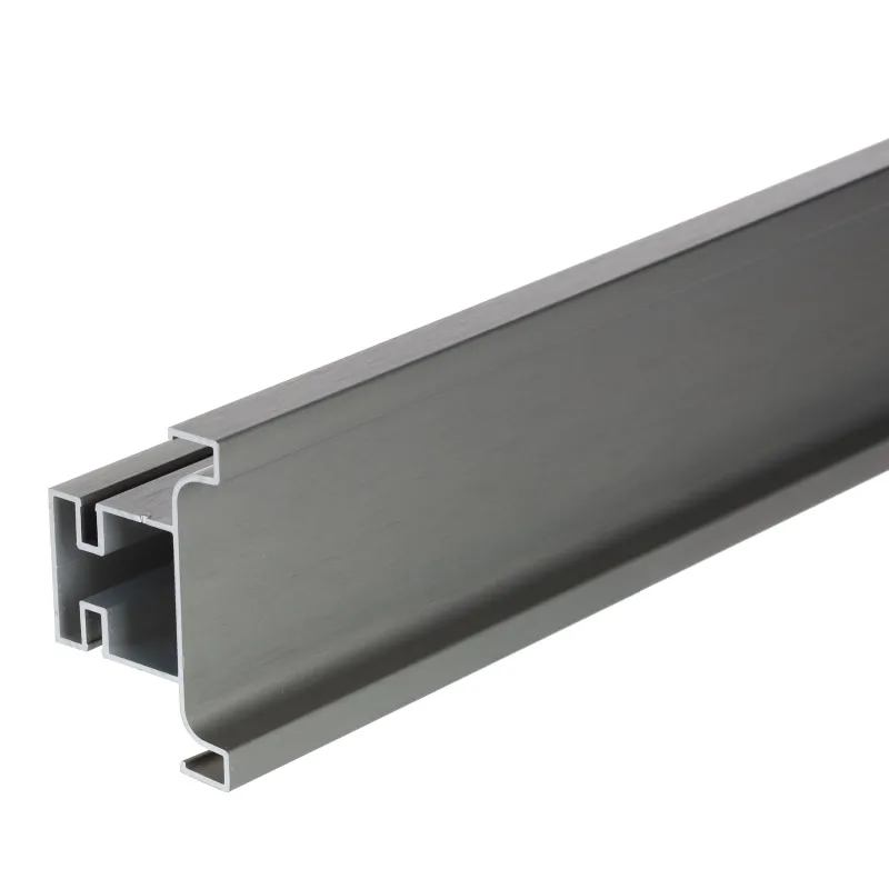 Profilé de poignée vertical pour porte GOLIAN central / Inox