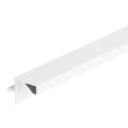 Profilé de prise horizontal sous les portes supérieures GOLIAN / Blanc mat