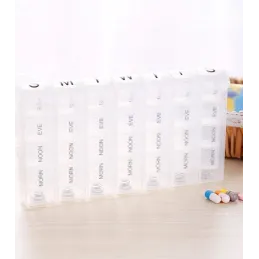 Organiseur et distributeur de médicaments exclusif PREVENT / Transparent