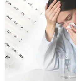 Organiseur et distributeur de médicaments exclusif PREVENT / Transparent