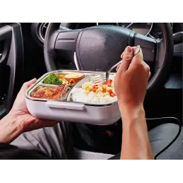 Lunch box électrique chauffant LUNCHBOX / Blanc