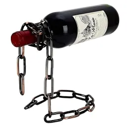 Porte-bouteilles CHAIN / Laiton vieilli