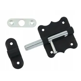 Barre de sécurité universelle pour porte 50 mm / Noire