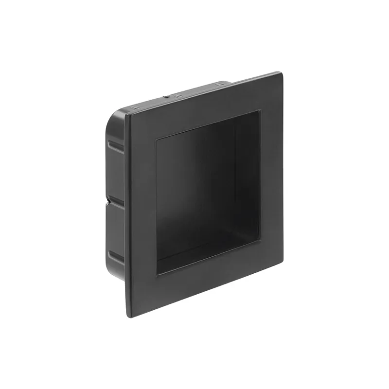 Poignée encastrable ALOS / Noir mat
