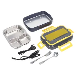 Lunch box électrique chauffant LUNCHBOX / Noir - jaune