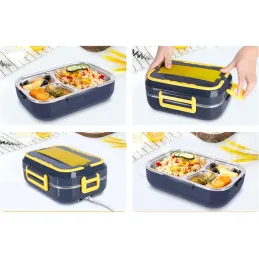 Lunch box électrique chauffant LUNCHBOX / Noir - jaune