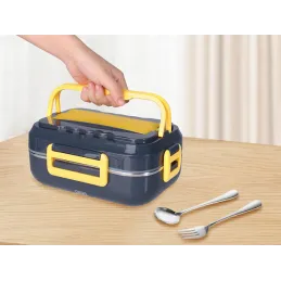 Lunch box électrique chauffant LUNCHBOX / Noir - jaune