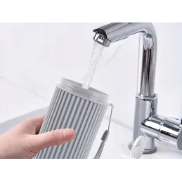 Étui de voyage pour brosses à dents / Gris