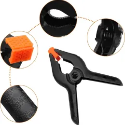 Lot de 4 serre-joints CLAMP MINI 50 mm / Noir
