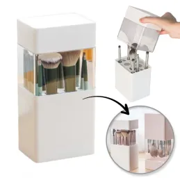 Organiseur pour pinceaux et maquillage MAXO / Blanc