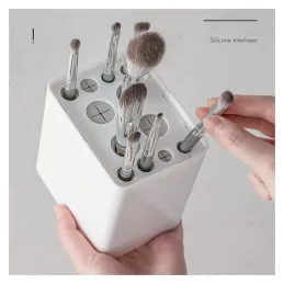 Organiseur pour pinceaux et maquillage MAXO / Blanc