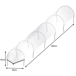 Serre de jardin TUNNEL / Transparente