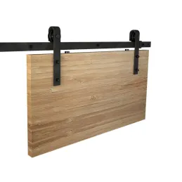 Kit pour porte coulissante INDUSTRIA SIMPLE 2 m / sans amortissement