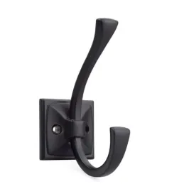 Porte-manteau MALAGA / Noir mat