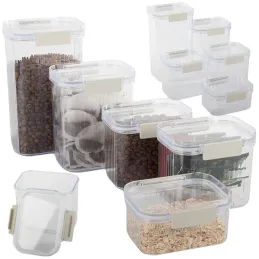 Ensemble de 5 boîtes alimentaires haut de gamme LUXBOX / Transparent