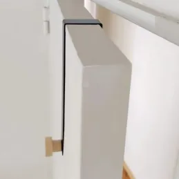 Patère design pour porte ANGELO S / Noir mat