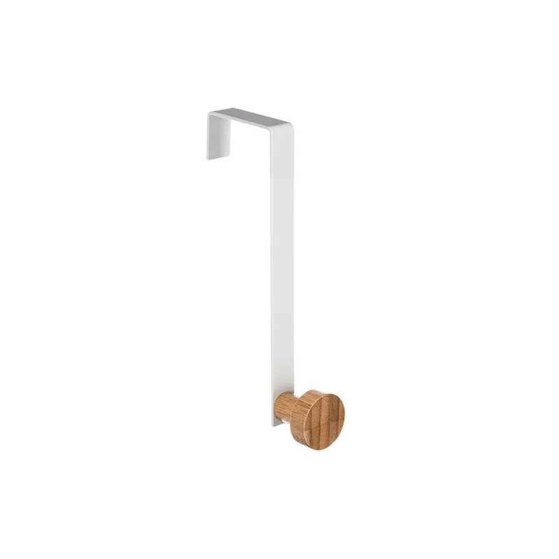 Patère design pour porte ANGELO S / Blanc mat
