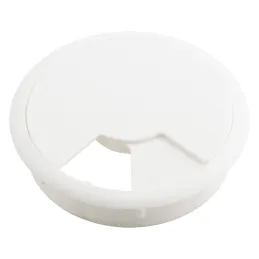 Passe-câbles en PVC 80 mm / Blanc