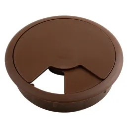 Passe-câbles en PVC 80 mm / Marron foncé