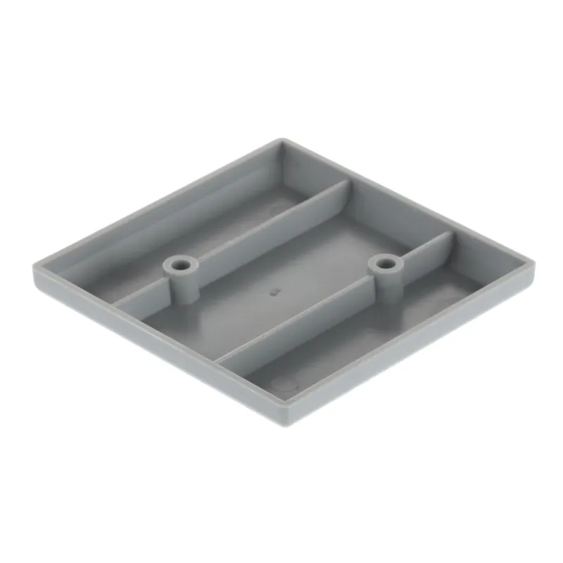 Pied en plastique 10 mm 80x80 / Gris