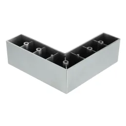 Pied en plastique 50 mm 150x150 / Gris