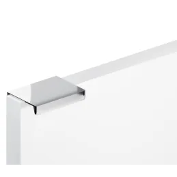 Poignée de chant de porte GOBI / Chrome brillant