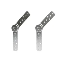 Mécanisme d’accoudoir réglable pour canapé / Nickel