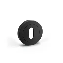 Poignée sur rosace GALAXIA / Noir mat