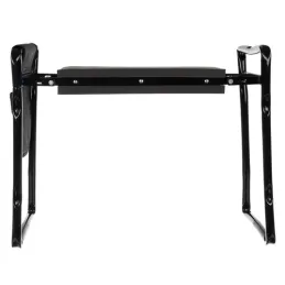 Banc de travail de jardin avec outils / Noir