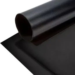 Set de 3 tapis de cuisson pour barbecue / Noir
