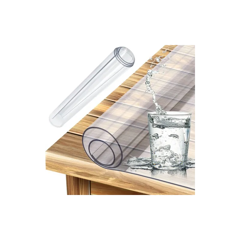 Tapis de protection pour table ou sous-chaise 1200 x 600 mm / Transparent