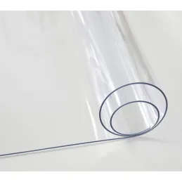 Tapis de protection pour table ou sous-chaise 1200 x 600 mm / Transparent
