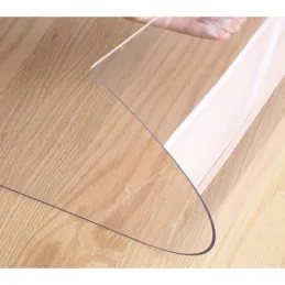 Tapis de protection pour table ou sous-chaise 1200 x 600 mm / Transparent