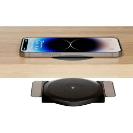 Chargeur sans fil encastré 112 mm MAGICO / Noir