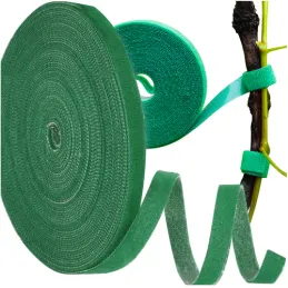 Ruban auto-agrippant de jardinage pour le jardin et les fleurs, 5 m / Vert