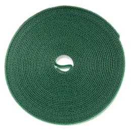 Ruban auto-agrippant de jardinage pour le jardin et les fleurs, 5 m / Vert
