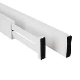 Lot de 4 organiseurs réglables pour tiroir / Bois blanc