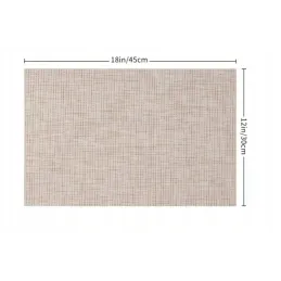 Set de table GENIA 300 x 450 mm / Crème clair