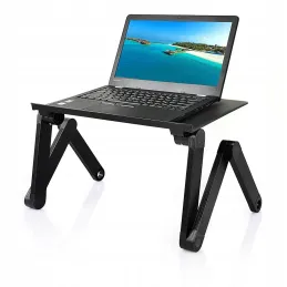 Support réglable pour ordinateur ALPINE / Noir mat
