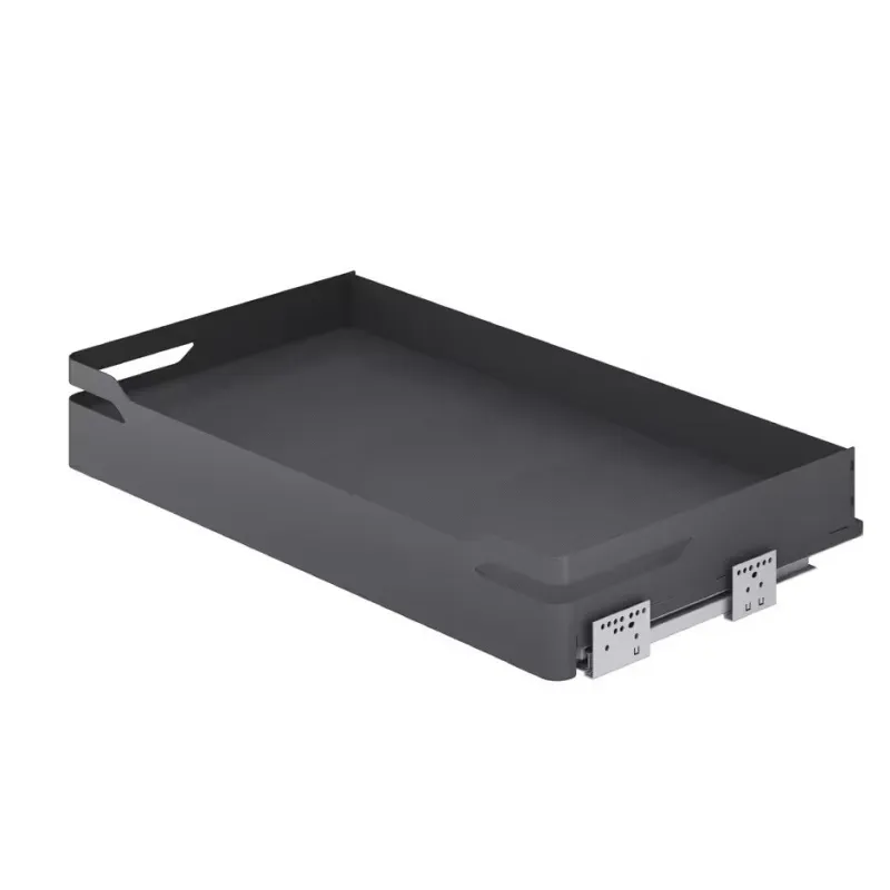 Grille coulissante complète THANOS avec amortissement / Anthracite