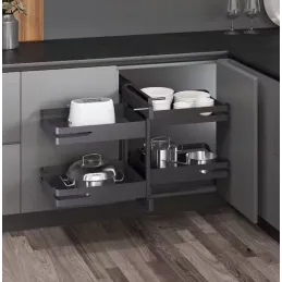 Système d’angle magique THANOS avec amortissement / Anthracite
