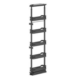 Colonne de cuisine THANOS 1659 - 1955 mm avec amortissement / Anthracite